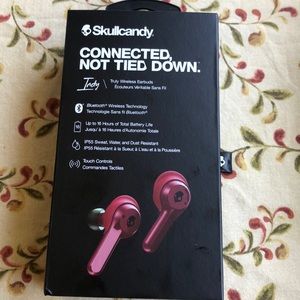 Skullcandy Indy Wireless earbuds.